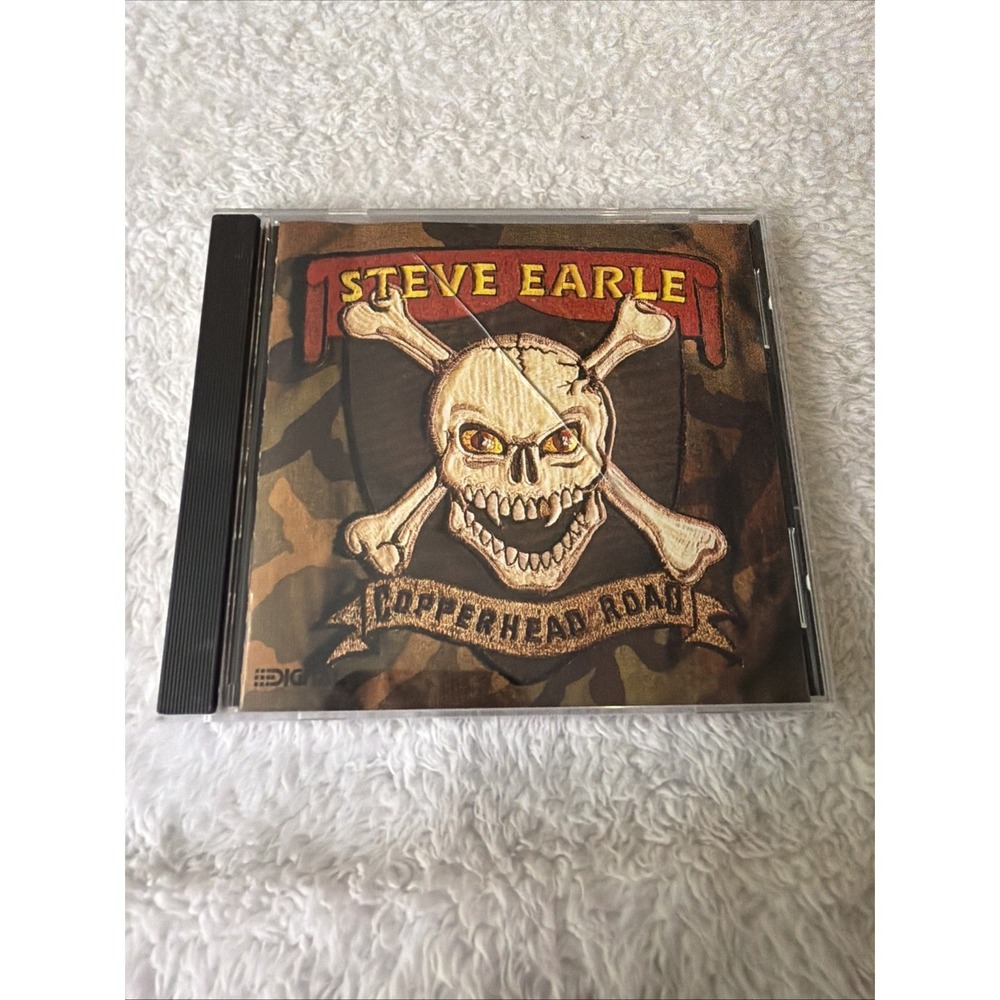 Copperhead Road Steve Earle CD Music Audio Rock 1990 VTG Tony Brown Uni Records
